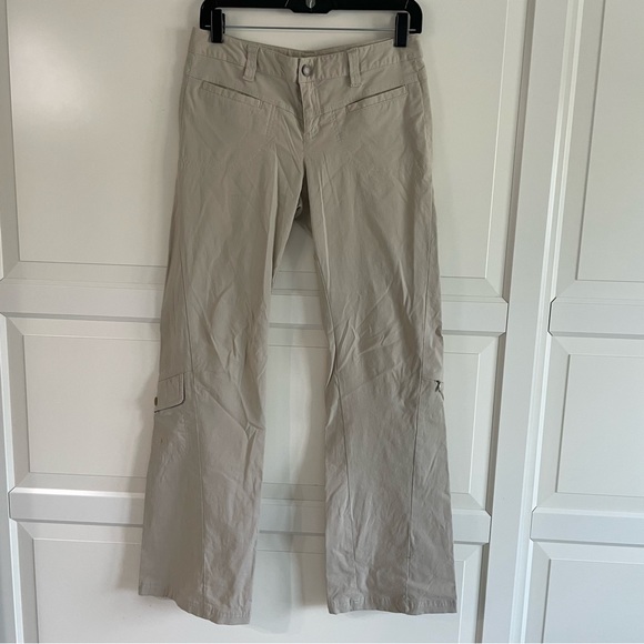 Athleta dipper hiking cargo pocket pants bootcut flare 11697 - Picture 3 of 11